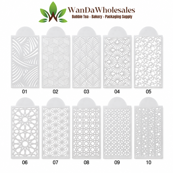 Cake Decorative Stencil Templete/pcs