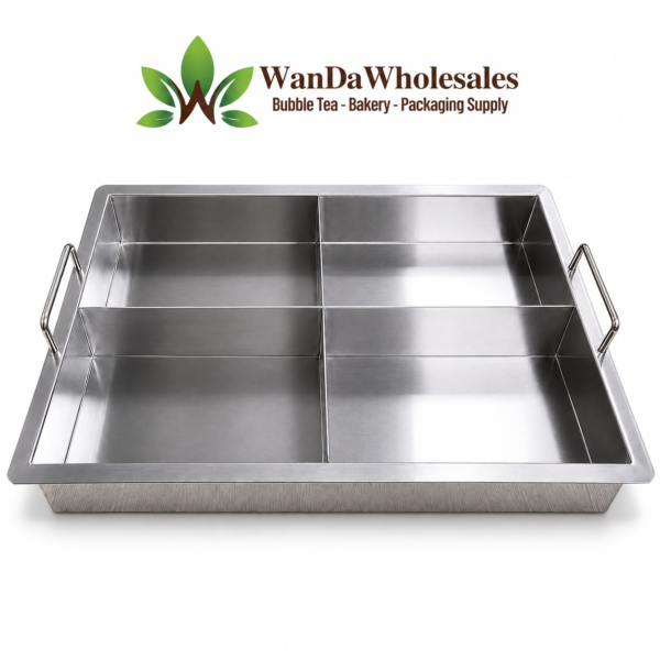 4 Compartments Rec Tray Pot