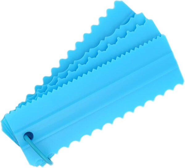 Shaped Cake Scrapper Set (4pcs/set)