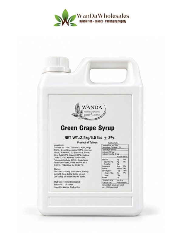 Green Grape Syrup - 2.5kg